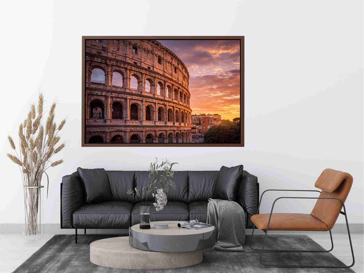 Rome Colosseum Sunset