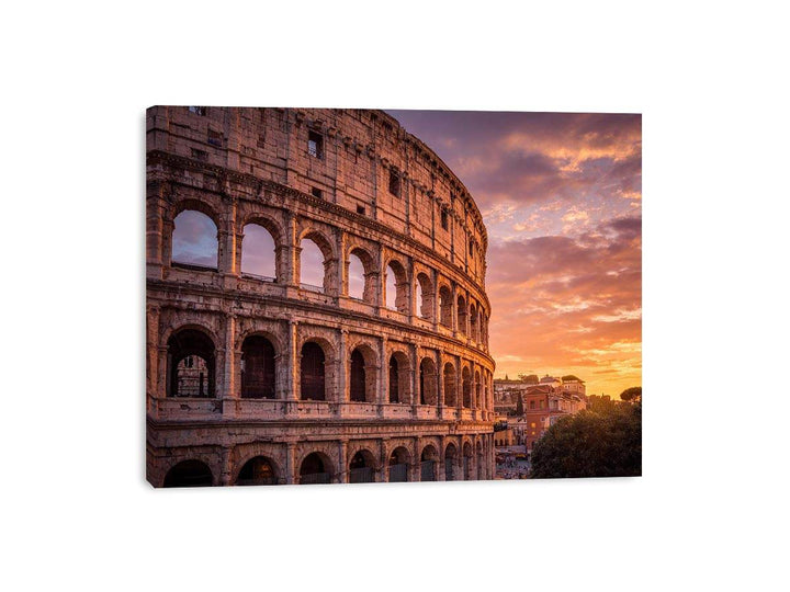 Rome Colosseum Sunset