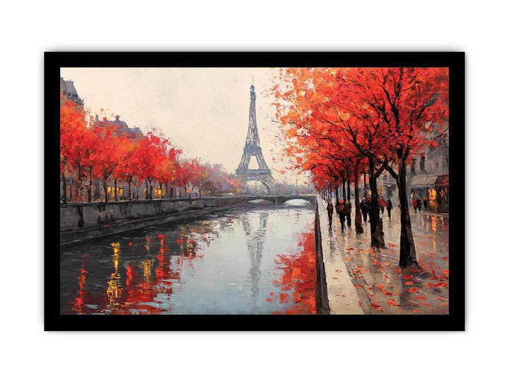 Paris in Autumn Glow