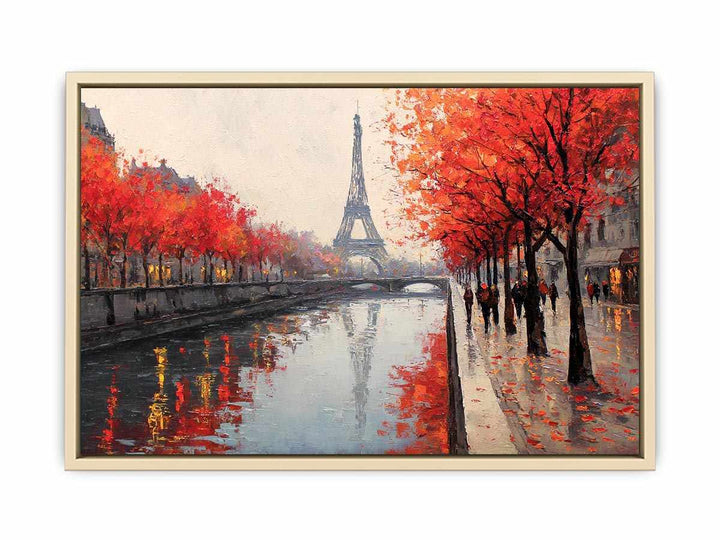 Paris in Autumn Glow