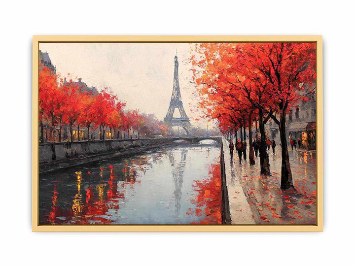 Paris in Autumn Glow