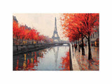 Paris in Autumn Glow artwork preview