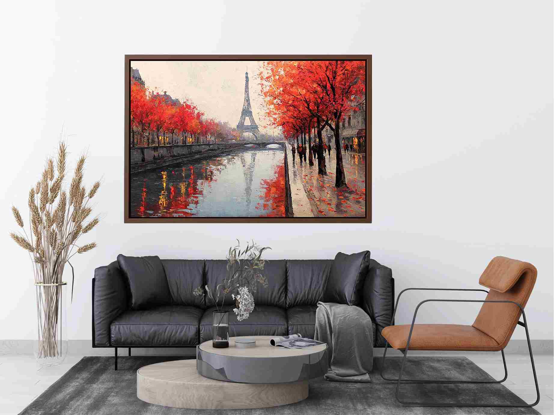 Paris in Autumn Glow