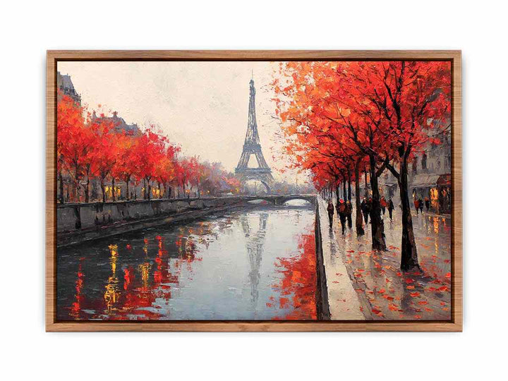 Paris in Autumn Glow