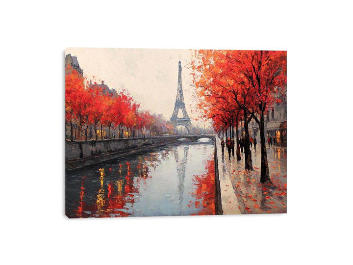 Paris in Autumn Glow