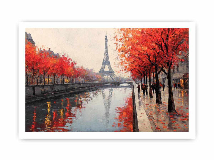 Paris in Autumn Glow