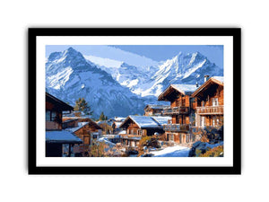 Swiss Alps Village Charm