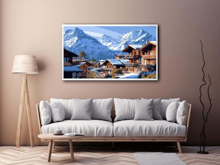 Swiss Alps Village Charm
