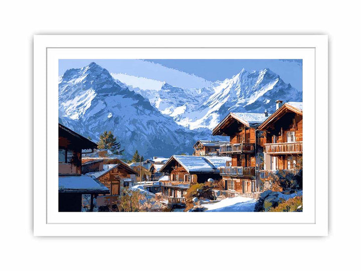 Swiss Alps Village Charm