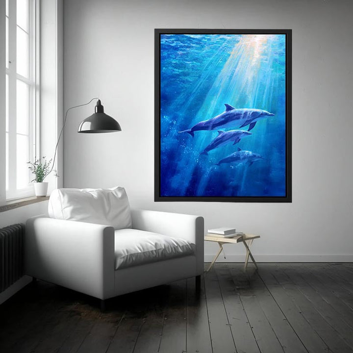 Dolphin Underwater