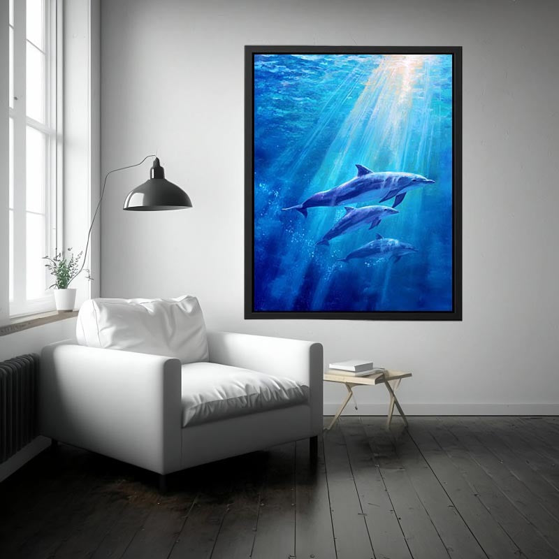 Dolphin Underwater
