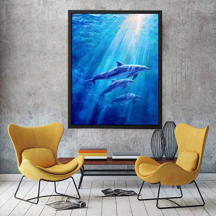 Dolphin Underwater