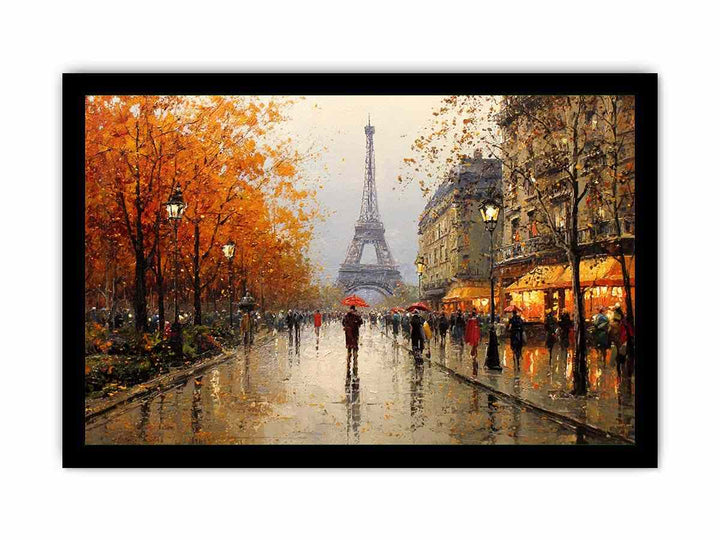 Eiffel Tower Cityscape