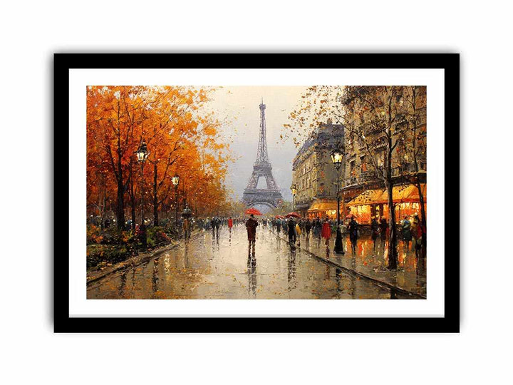 Eiffel Tower Cityscape
