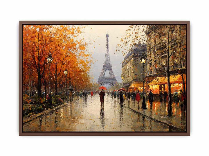 Eiffel Tower Cityscape