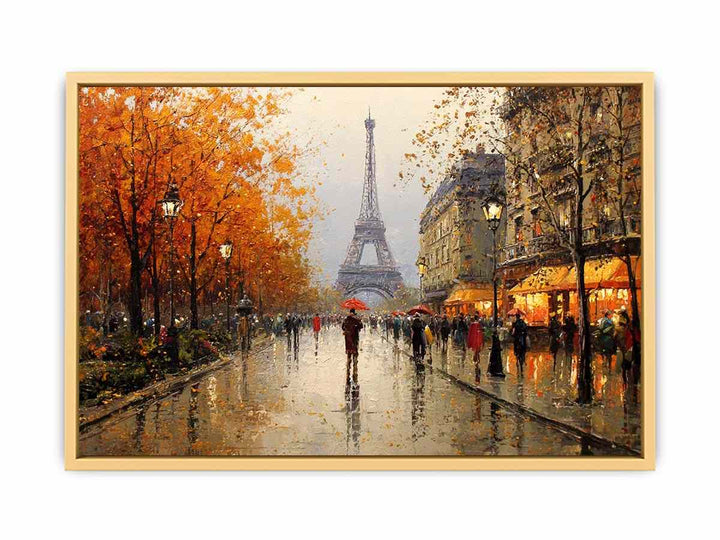 Eiffel Tower Cityscape