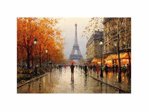 Eiffel Tower Cityscape