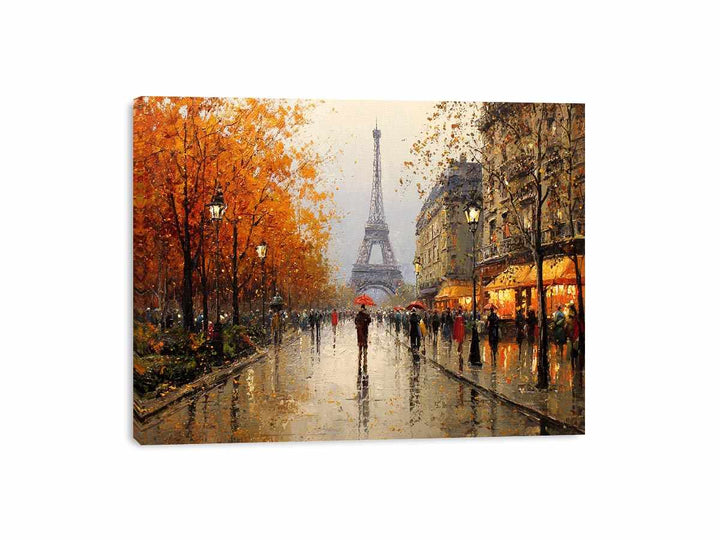 Eiffel Tower Cityscape