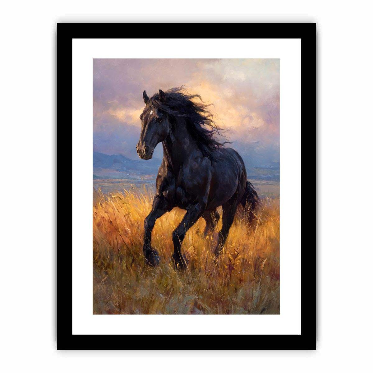 Black  horse