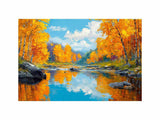 Autum Forest landscape artwork preview