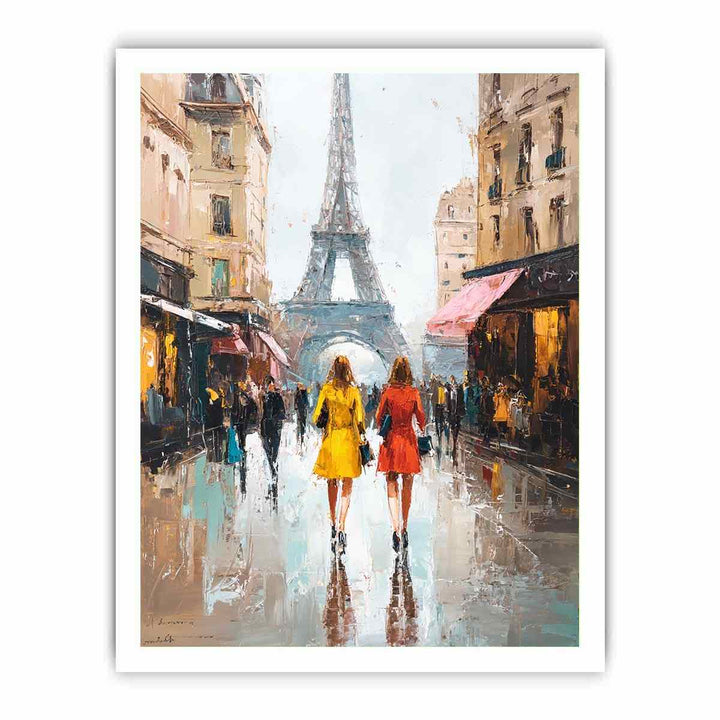Paris City Street