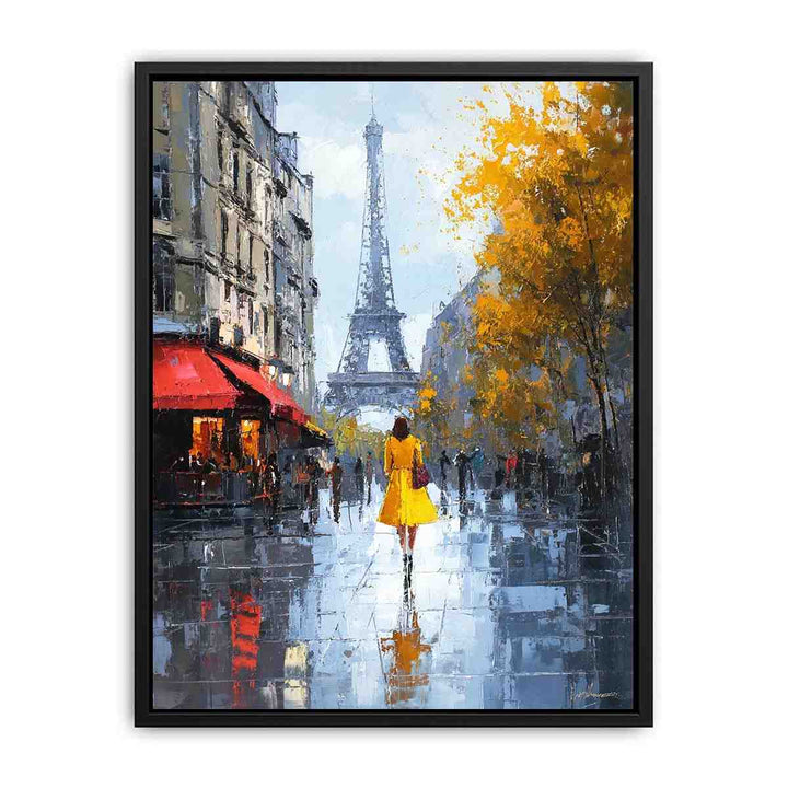 Elegant Walk in Paris