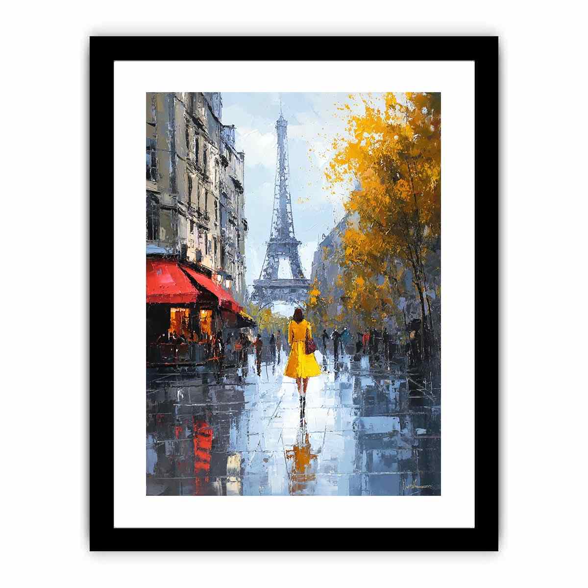 Elegant Walk in Paris