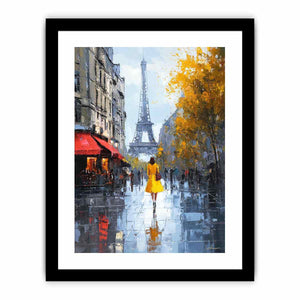 Elegant Walk in Paris