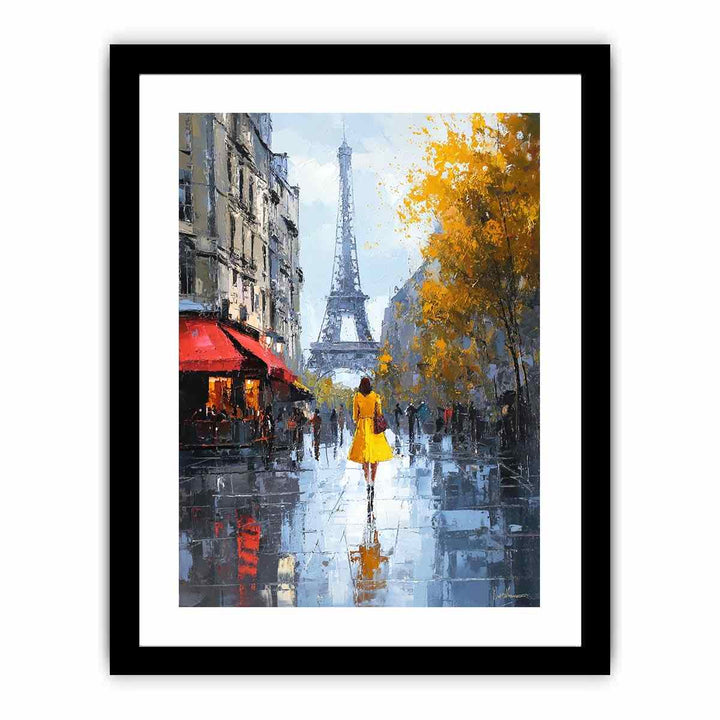 Elegant Walk in Paris