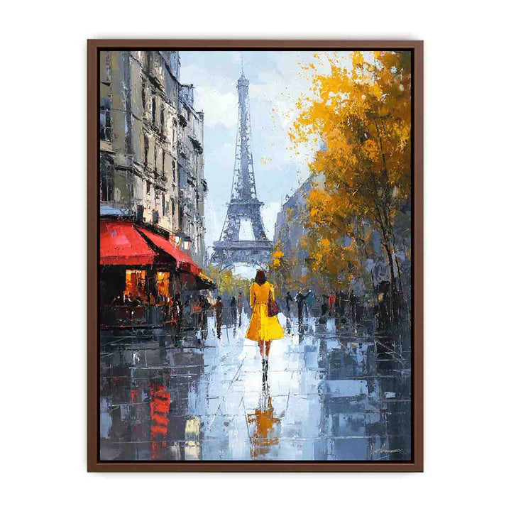 Elegant Walk in Paris