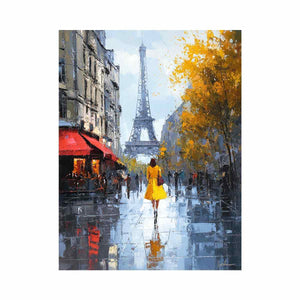 Elegant Walk in Paris