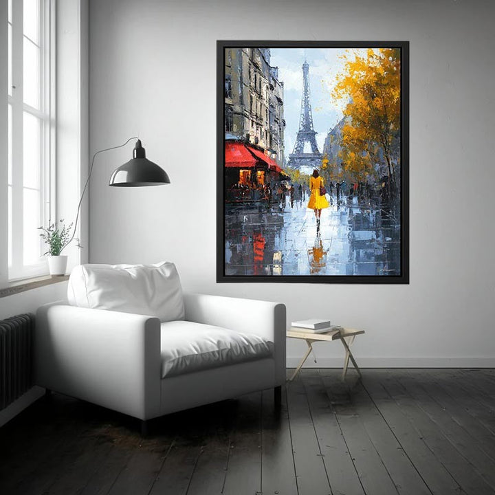 Elegant Walk in Paris