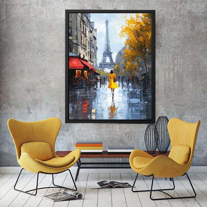 Elegant Walk in Paris