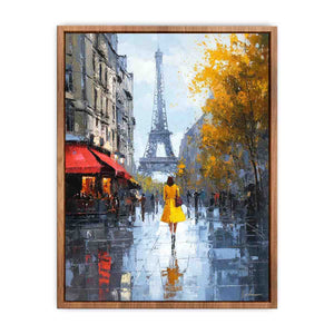 Elegant Walk in Paris