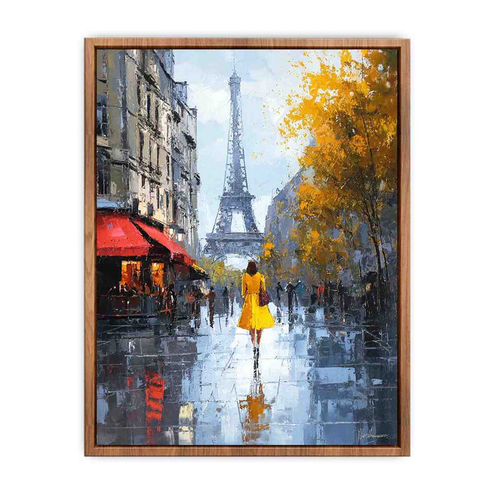 Elegant Walk in Paris