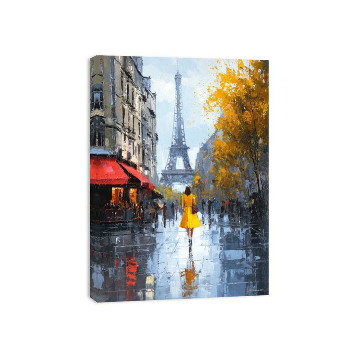 Elegant Walk in Paris