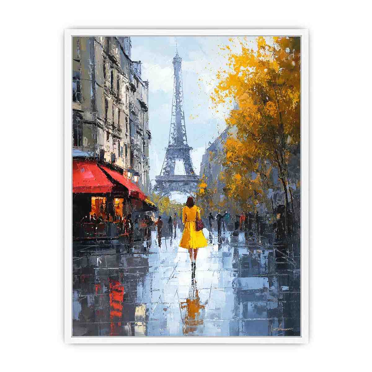 Elegant Walk in Paris