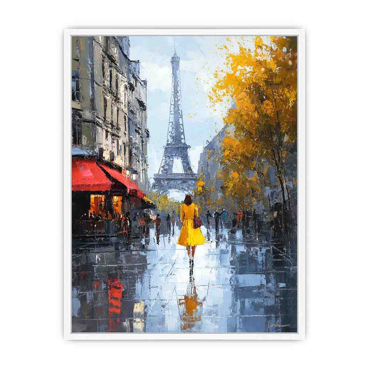 Elegant Walk in Paris