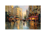 Illuminated Paris artwork preview