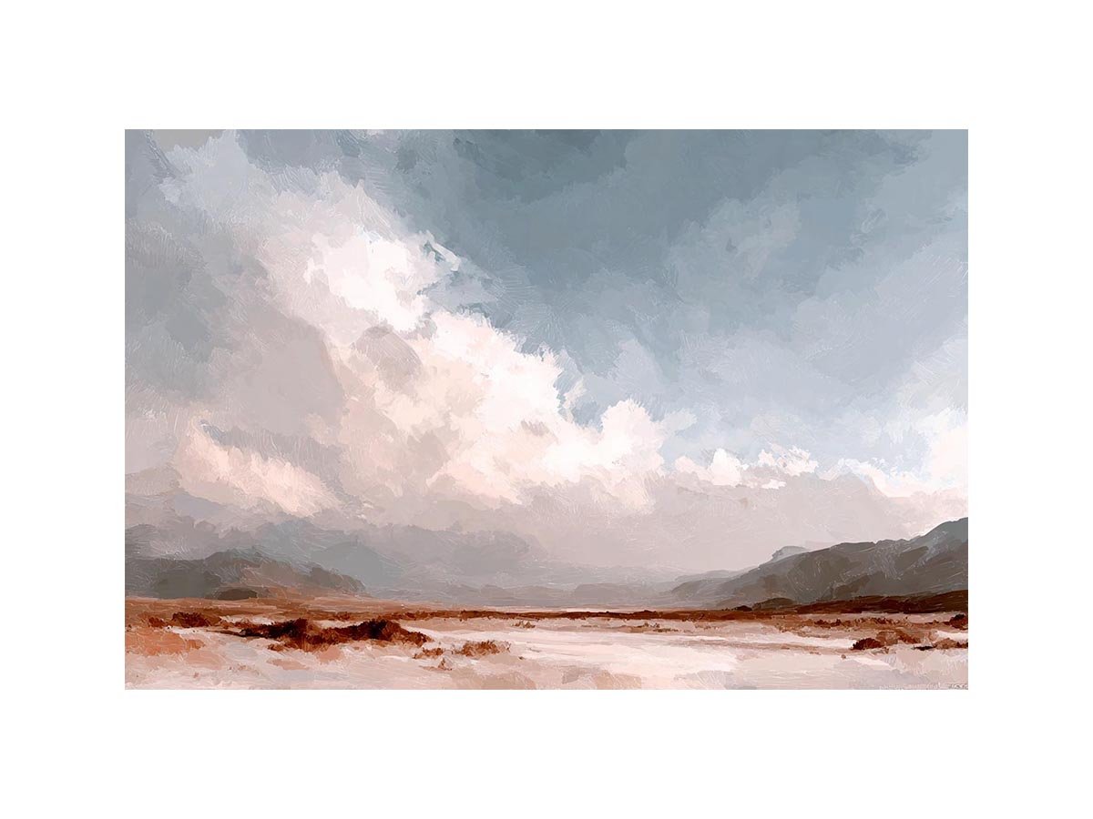 Tranquil Desert Sky