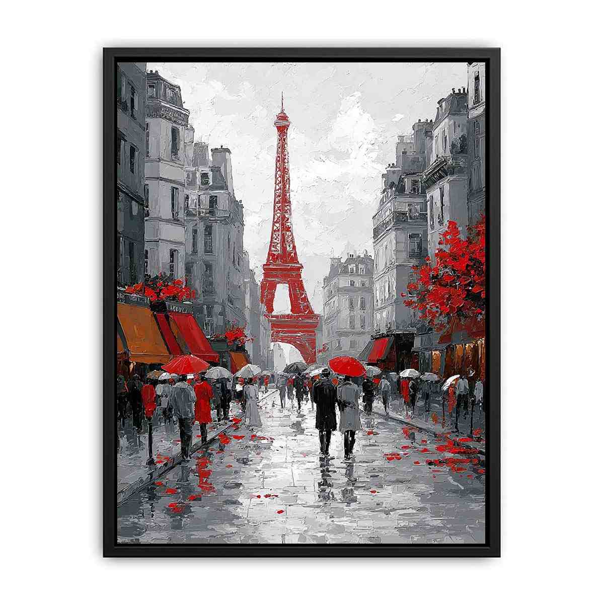 Abstract Paris Romance