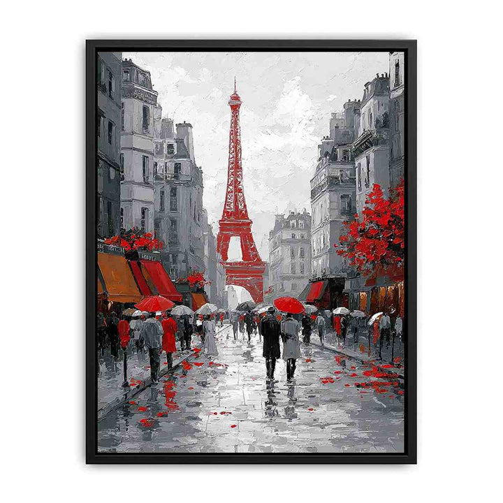 Abstract Paris Romance