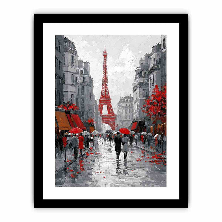 Abstract Paris Romance