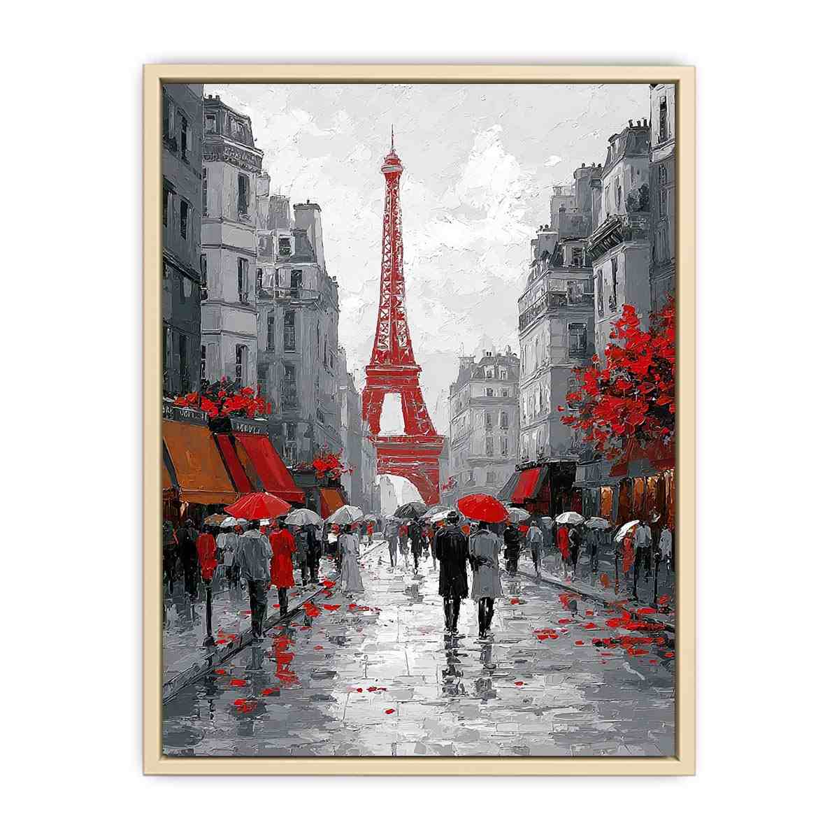 Abstract Paris Romance