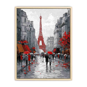 Abstract Paris Romance