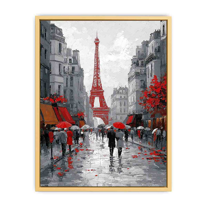 Abstract Paris Romance
