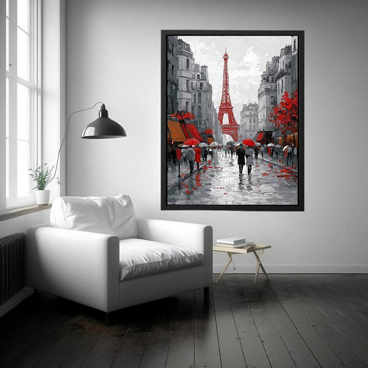 Abstract Paris Romance