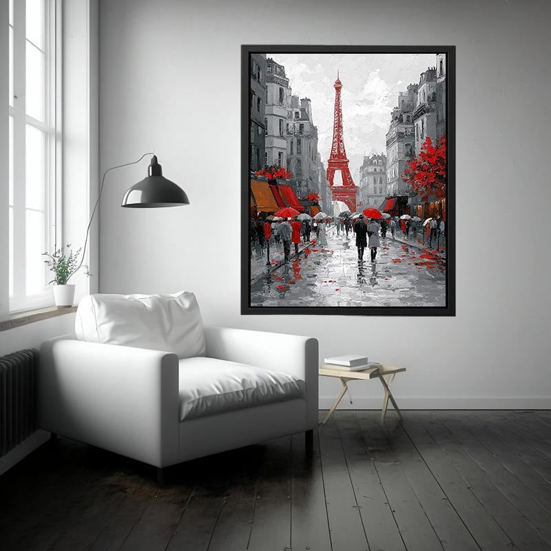 Abstract Paris Romance