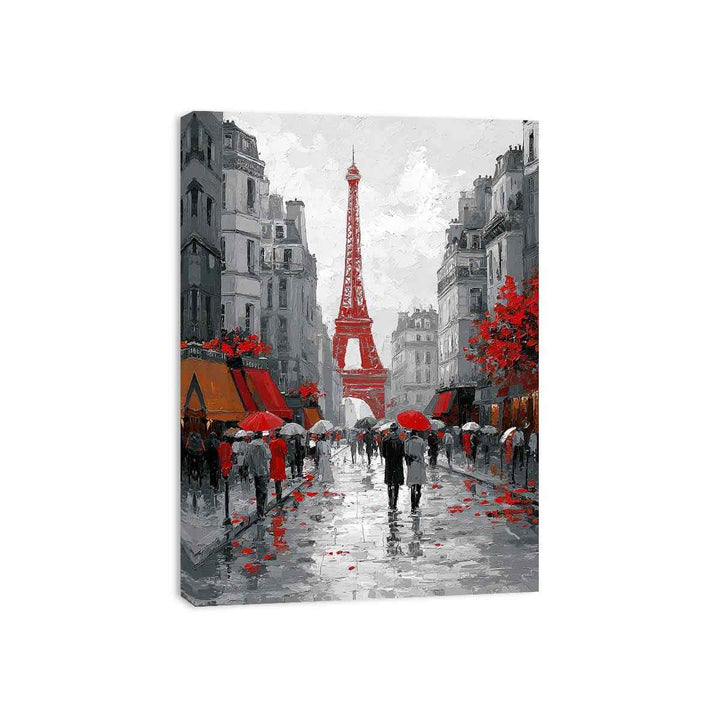 Abstract Paris Romance