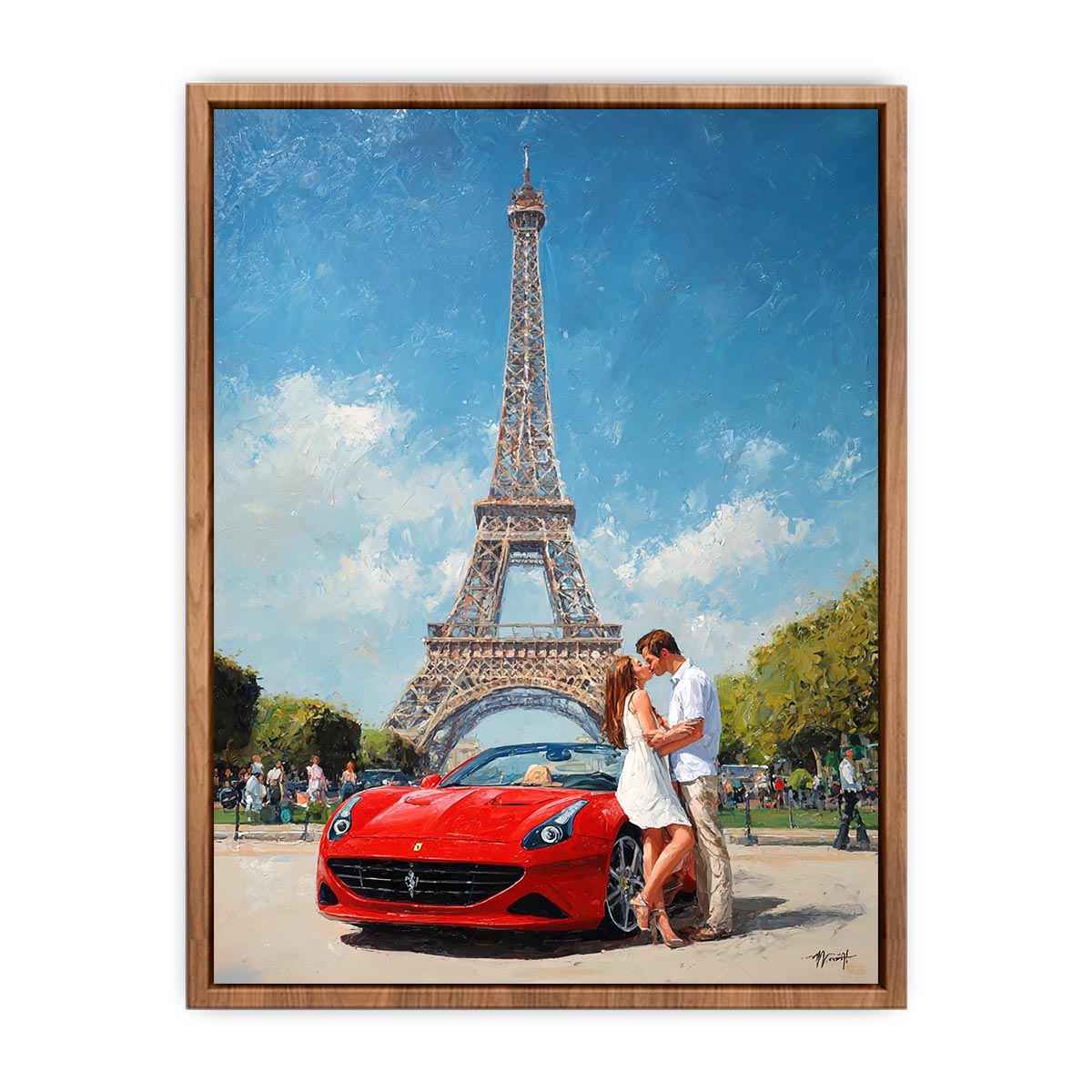 Eiffel Tower Romance